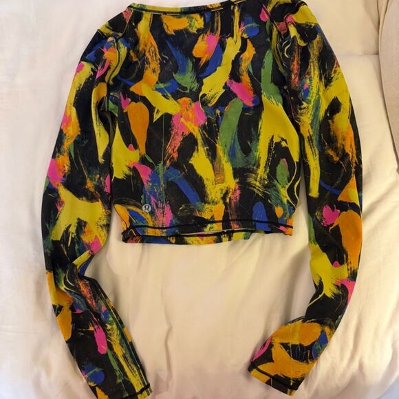 Lululemon Wunder Train Crop Top 4 - Picture 7 of 8